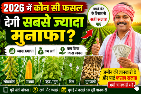 2026 में कौन सी फसल देगी सबसे ज्यादा मुनाफा?